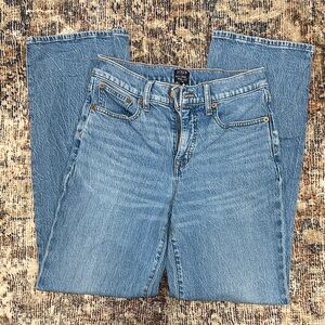 J. Crew Light Blue Wide Leg Full Length Jeans